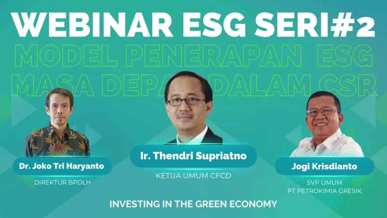 Webinar Penerapan ESG Masa Depan dalam CSR